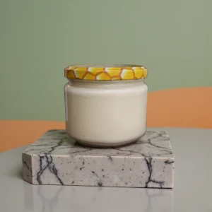 Doğal olarak kristalleşmiş İTOGA Beyaz Bal 400 g cam kavanoz çiçek balı ürün görseli