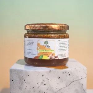 İTOGA Çiftliği bal polen zencefil limon karışımı doğal arı ürünü ve bitkisel karışım