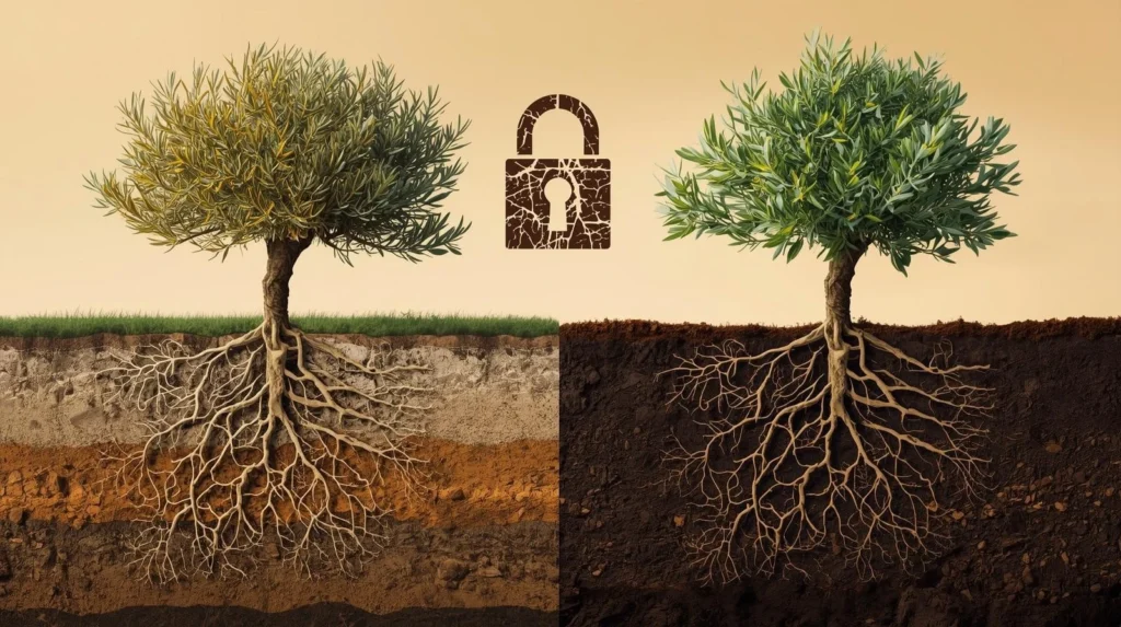 Kireçli toprakta zeytin yaprak sararması (kloroz) ve doğal toprak yönetimi yaklaşımı