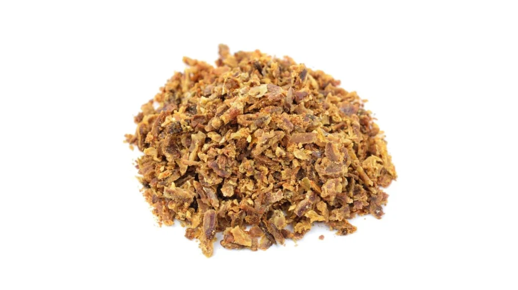 Propolis parçaları ve bal peteği