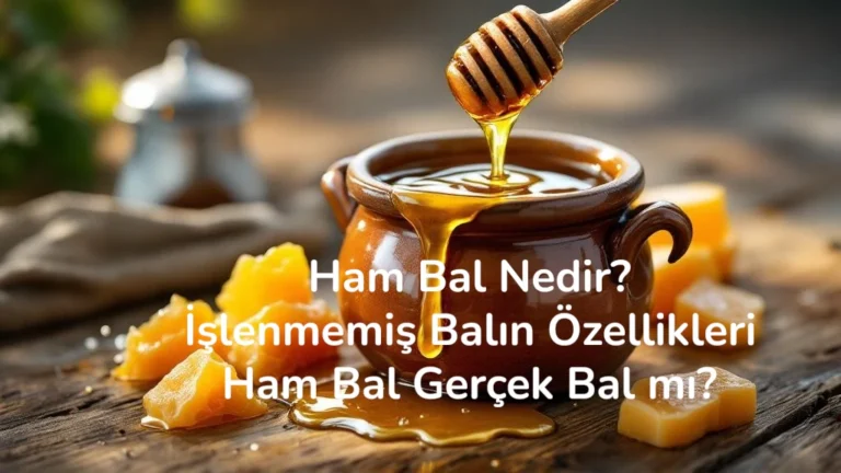Ham Bal Nedir? İşlenmemiş Balın Özellikleri
