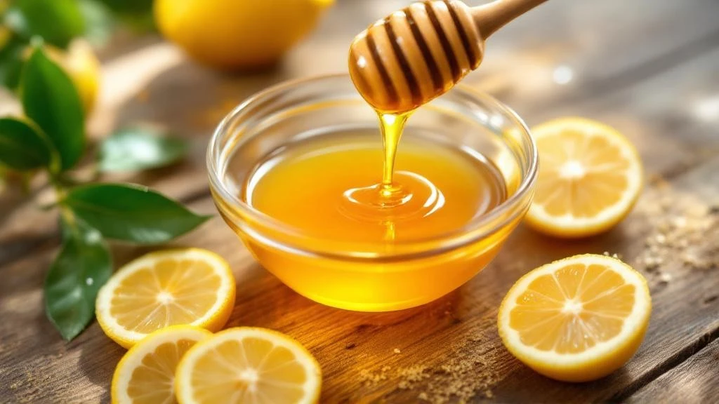 bal ve limon maskesi hazırlama doğal cilt bakımı