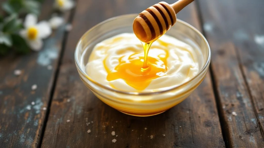 bal ve yoğurt maskesi hazırlama doğal cilt bakımı