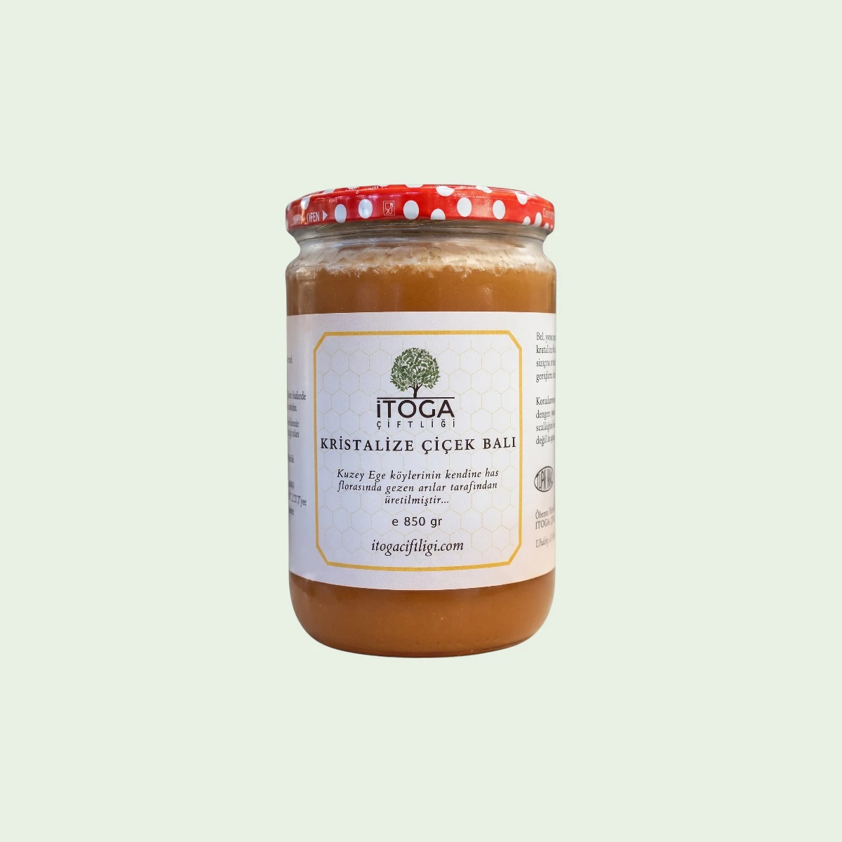 İTOGA Çiftliği kristalize çiçek balı 850 g